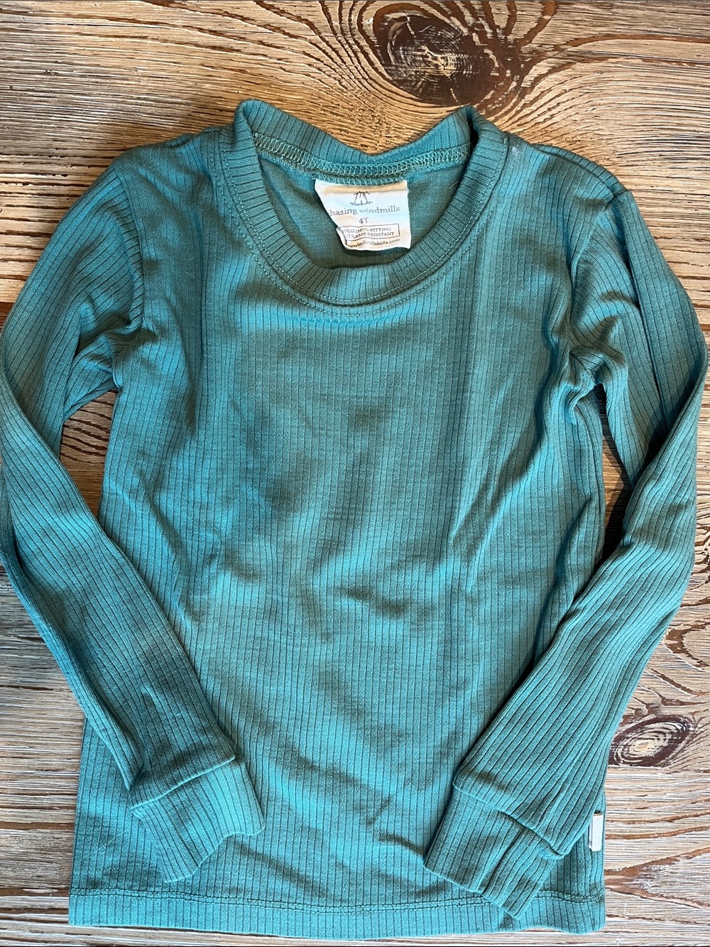 Chasing Windmills Thermal Long John’s Aloe Rib Solid